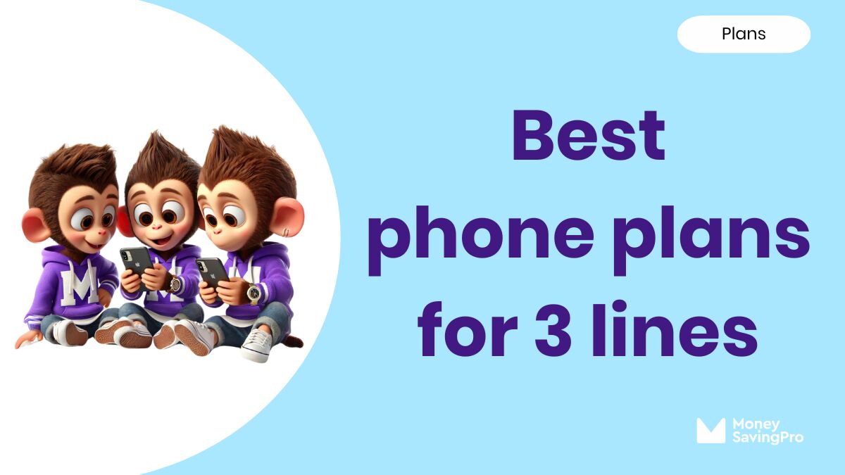 The best phone plans for 3 lines in 2026