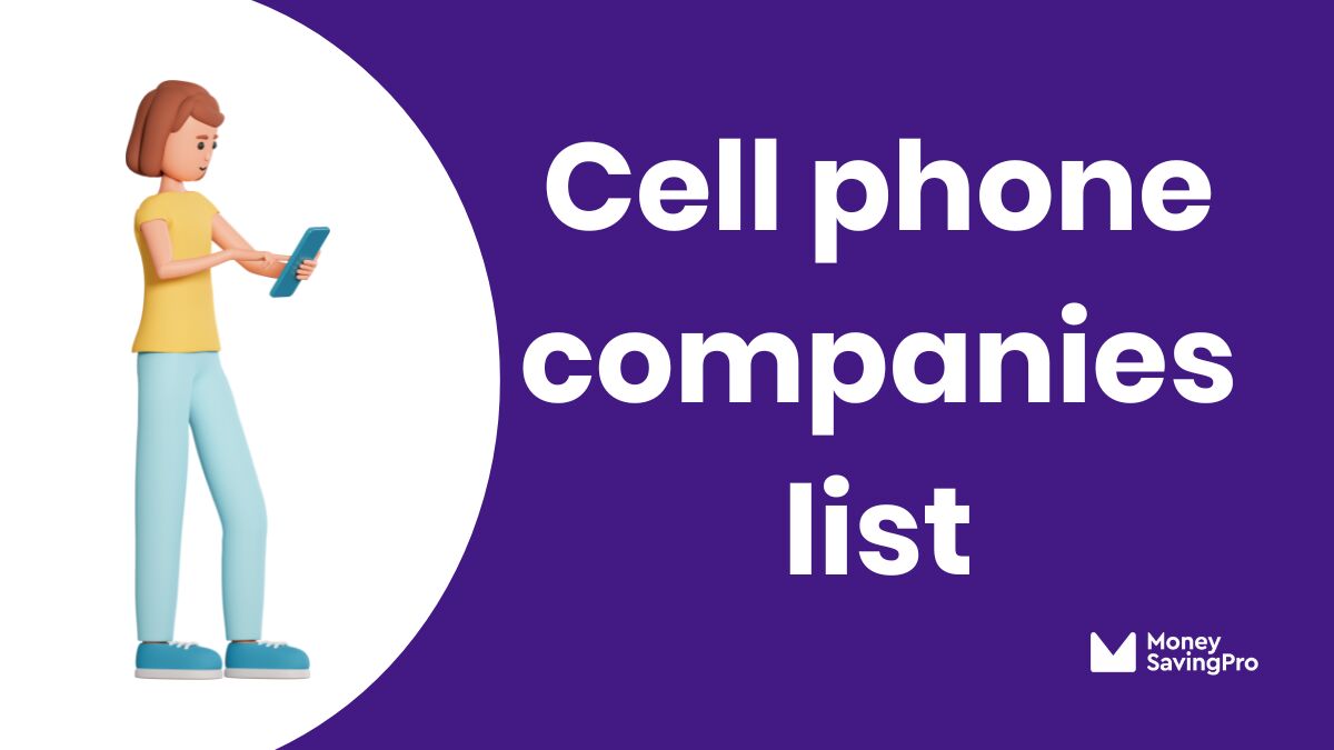 Cell phone companies list