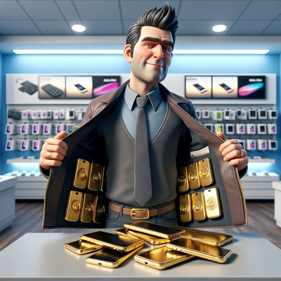 No stores or sales people